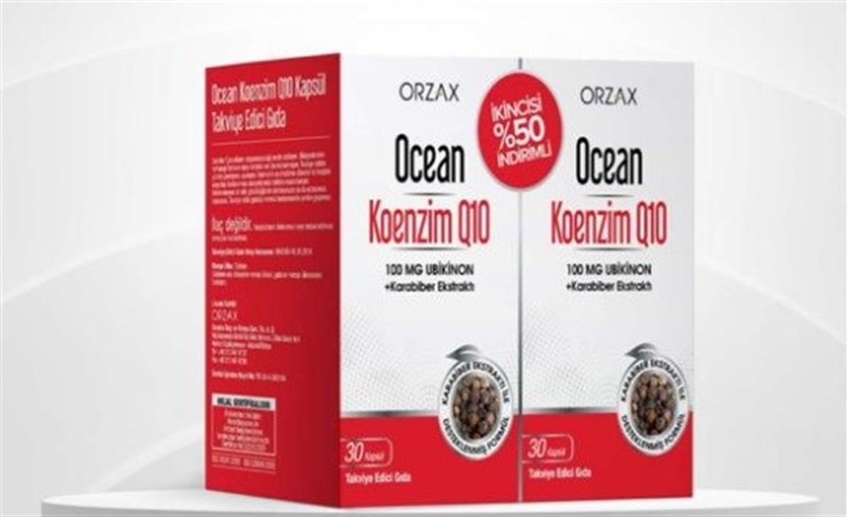 Ocean Keonezim Q10 30 Kapsül İkincisi %50 İndirimli