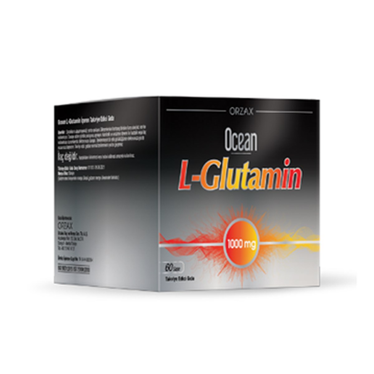 Ocean L-Glutamin 60 Saşe Takviye Edici Gıda