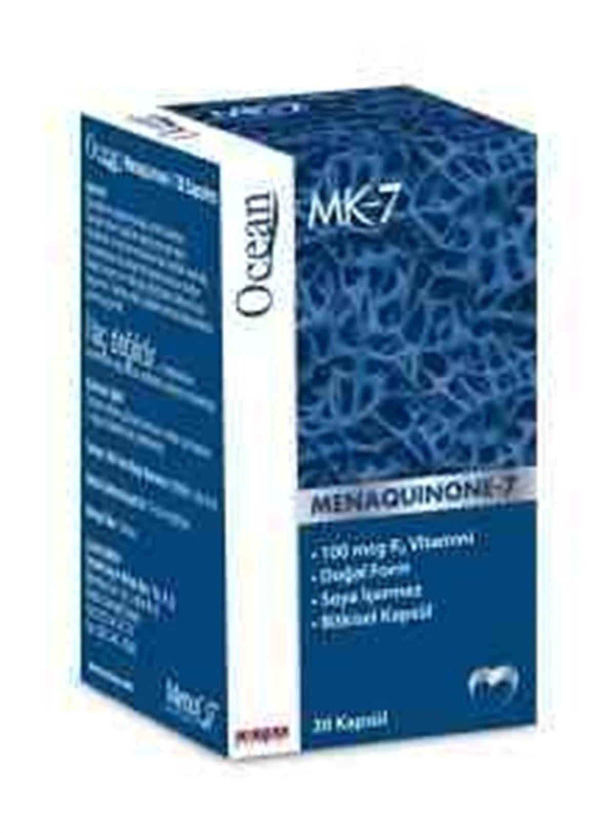 Ocean Mk-7 100 Mcg 30 Kapsül