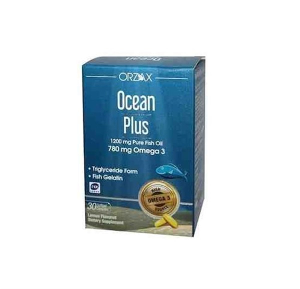Ocean Plus 1200 Mg 30 Kapsül Konsantre Balık Yağı