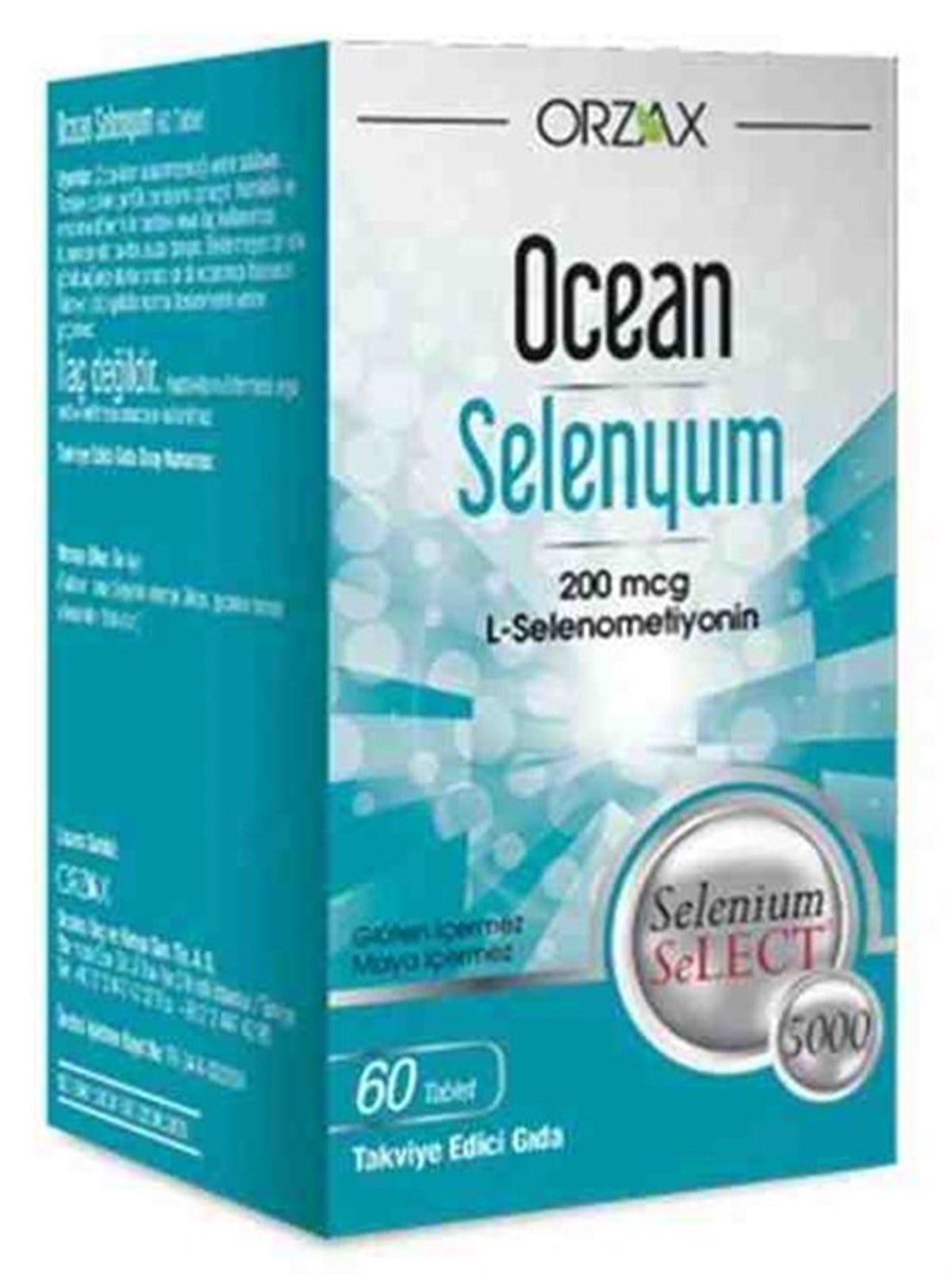 Ocean Selenyum 200 Mg 60 Tablet