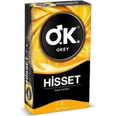 Okey Hisset Prezervatif 10 adet-Okey
