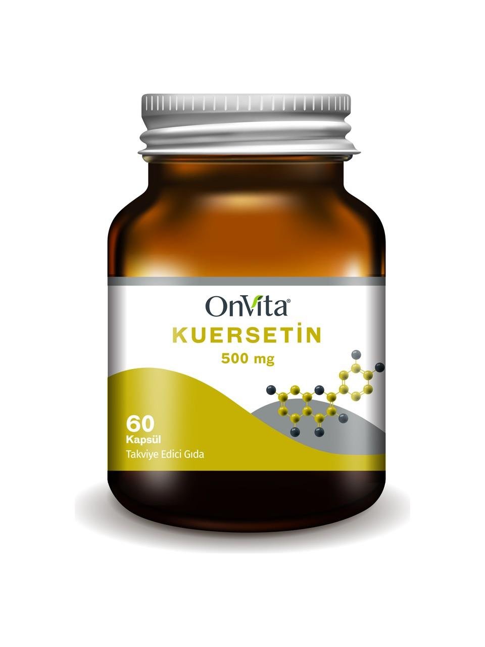 Onvita Kuersetin 500 mg 60 Kapsül-OnVita