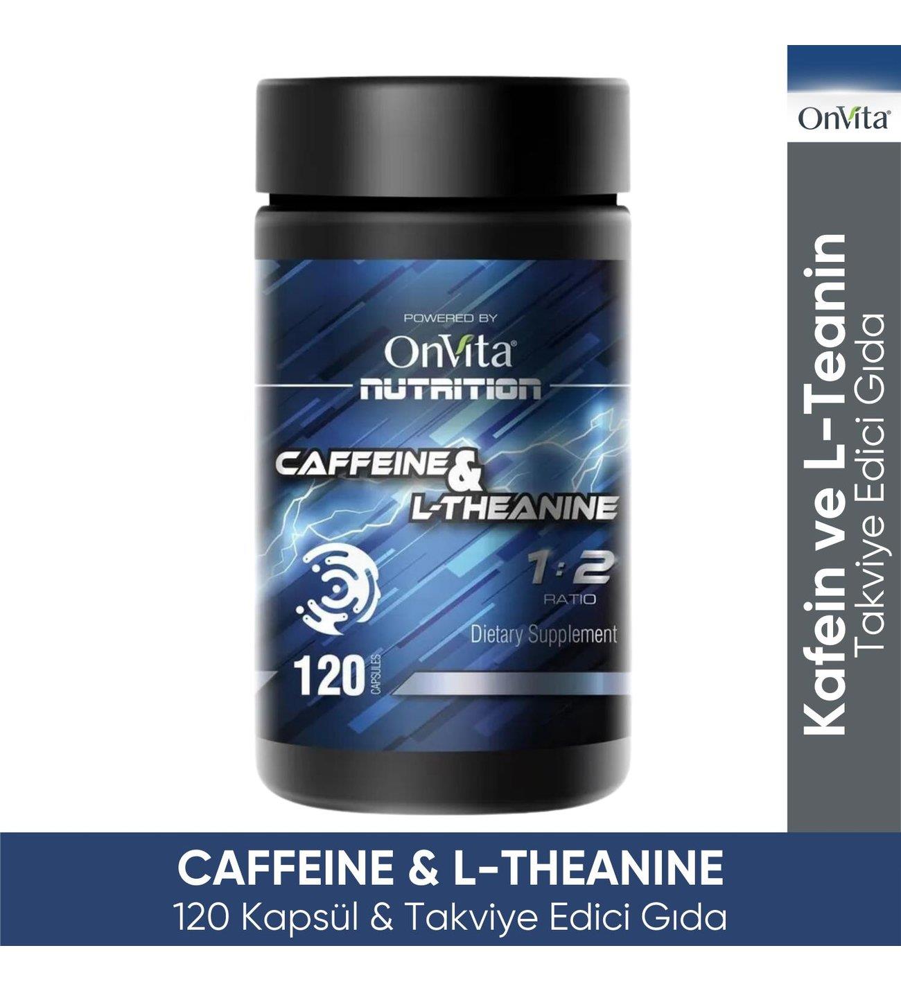 Onvita Nutrition Caffeine & L-Theanine Aminoasit 120 Kapsül-OnVita