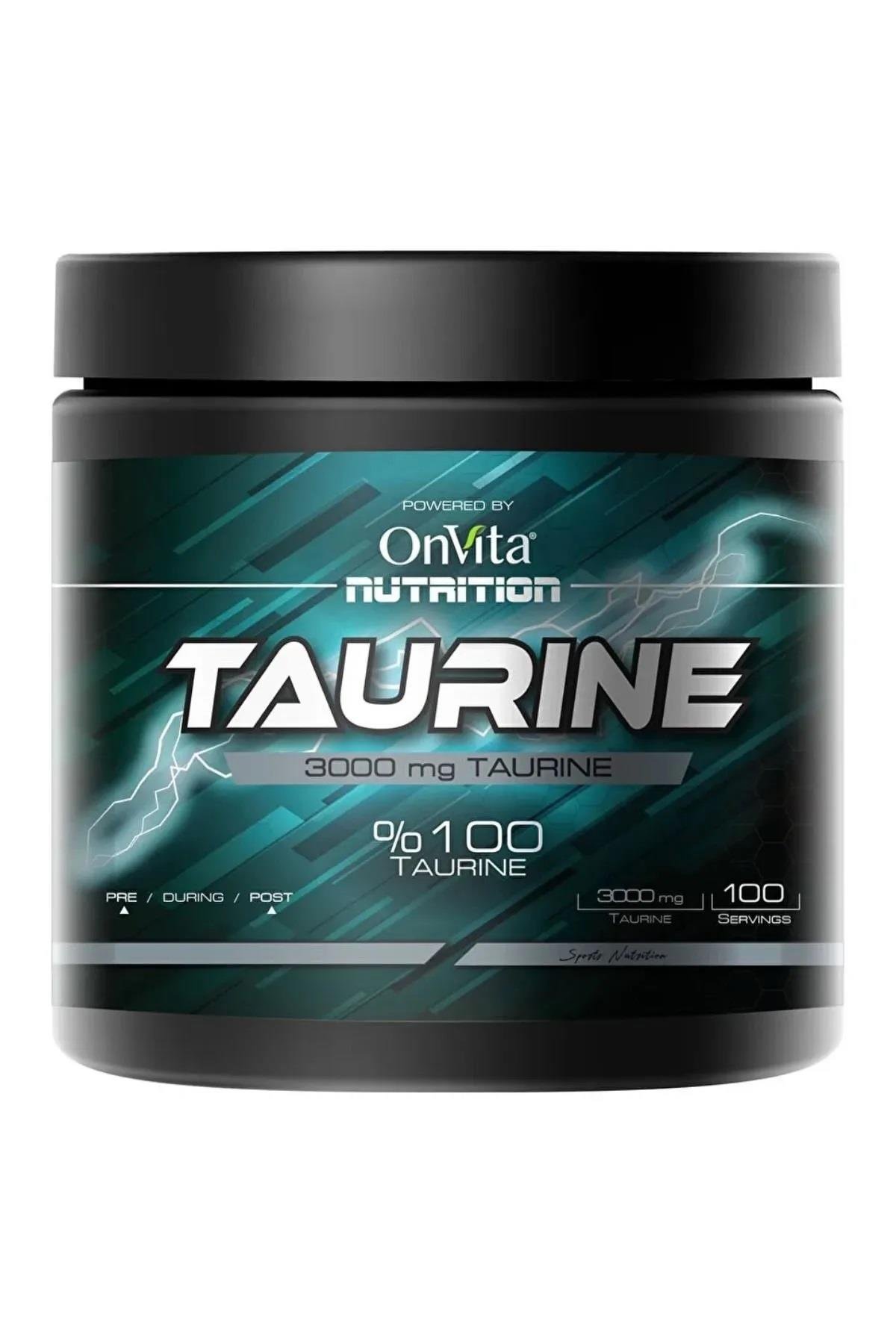 Onvita Nutrition Taurine Aminoasit 3000 mg 100 Servis 300 gr-OnVita