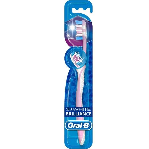 Oral-B Diş Fırçası 3D White Medium Brilliance Medium-Oral-B
