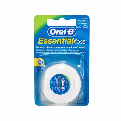 Oral-B Mumlu Diş İpi Essential Floss Naneli 50 m-Oral-B