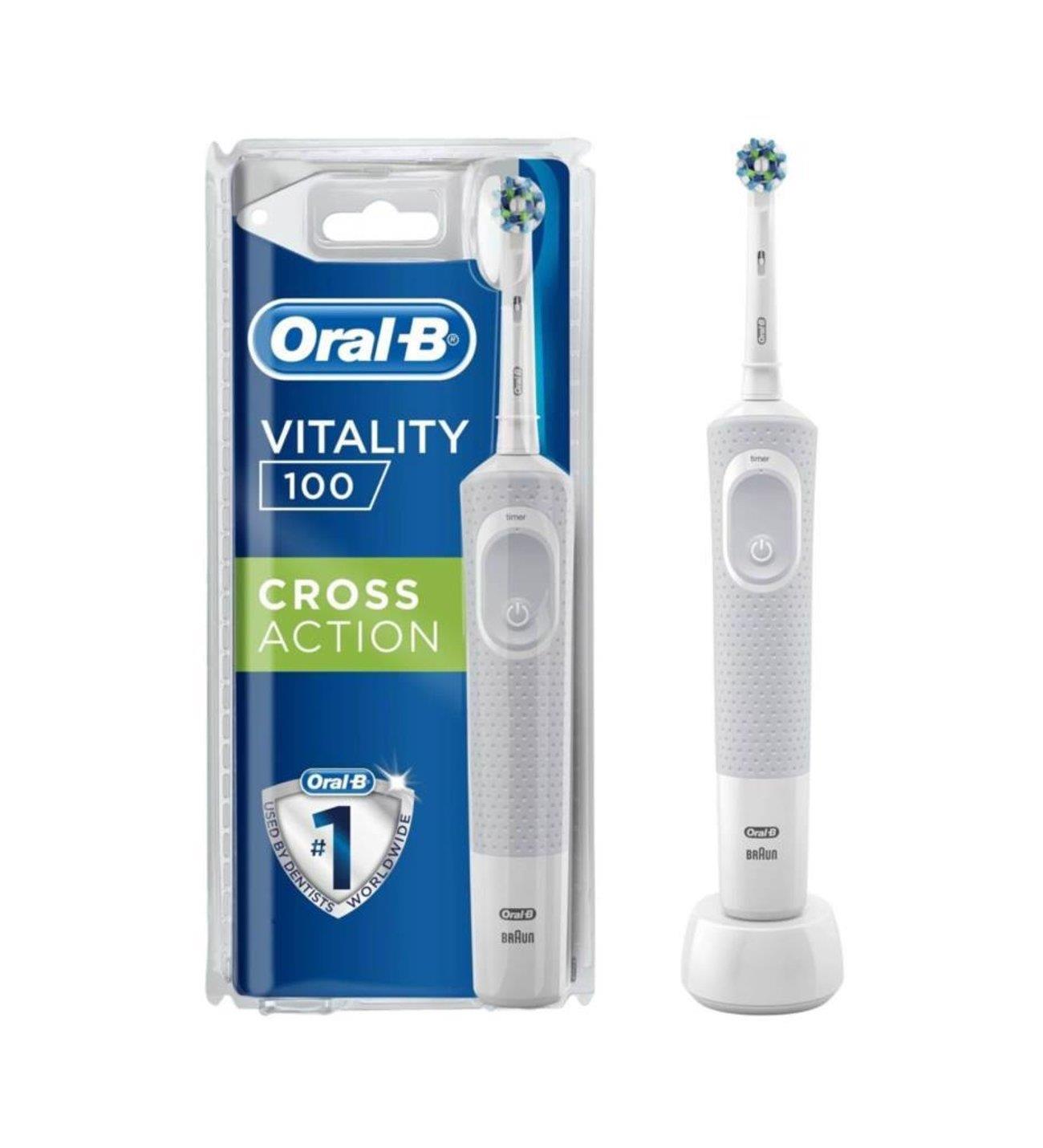 Oral-B Vitality 100 Cross Action Şarjlı Diş Fırçası-Oral-B