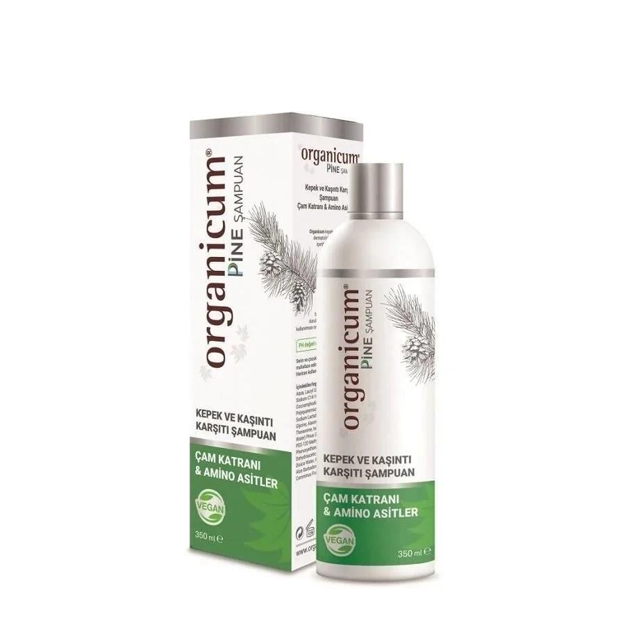 Organicum Pine Kepek ve Kaşıntı Karşıtı Şampuan 350 ml-Organicum