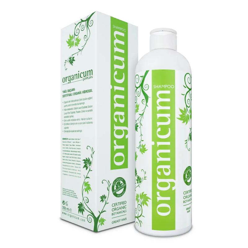 Organicum Şampuan 350 ml - Yağlı Saçlar İçin-Organicum