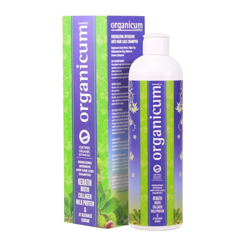 Organicum Yoğun Saç Dökülmelerine Karşı Bakım ve Onarım Şampuanı 350 ml-Organicum