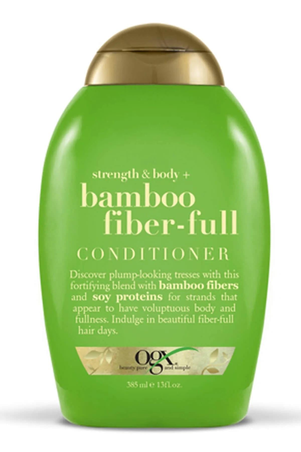 Organix Bamboo Fiber Full Conditioner Saç Kremi 385 ml-Organix