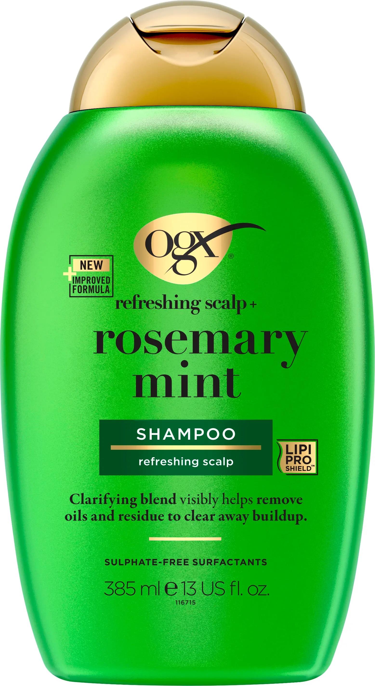 Organix Rosemary Mint Biberiye ve Nane İçeren Arındırıcı Şampuan 385 ml-Organix