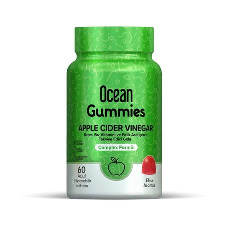 Orzax Ocean Gummies Apple Cider Vinegar 60 Çiğneme Form-Orzax