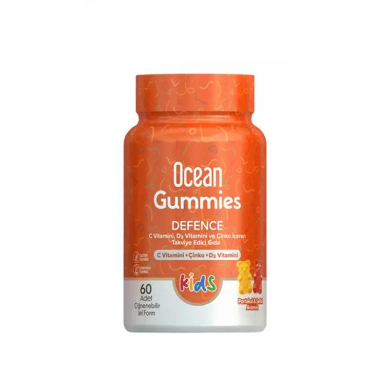 Orzax Ocean Gummies Defence 60 Adet Çiğnenebilir Form-Orzax