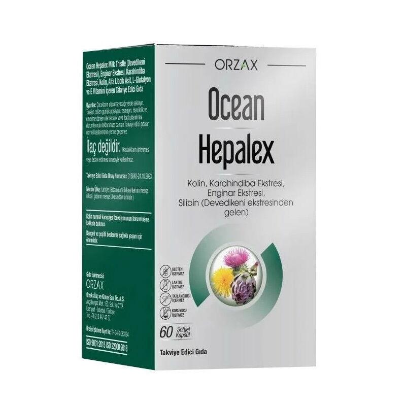 Orzax Ocean Hepalex 60 Softjel Kapsül-Orzax