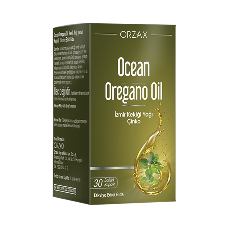 Orzax Ocean Oregano Oil 30 Kapsül-Orzax