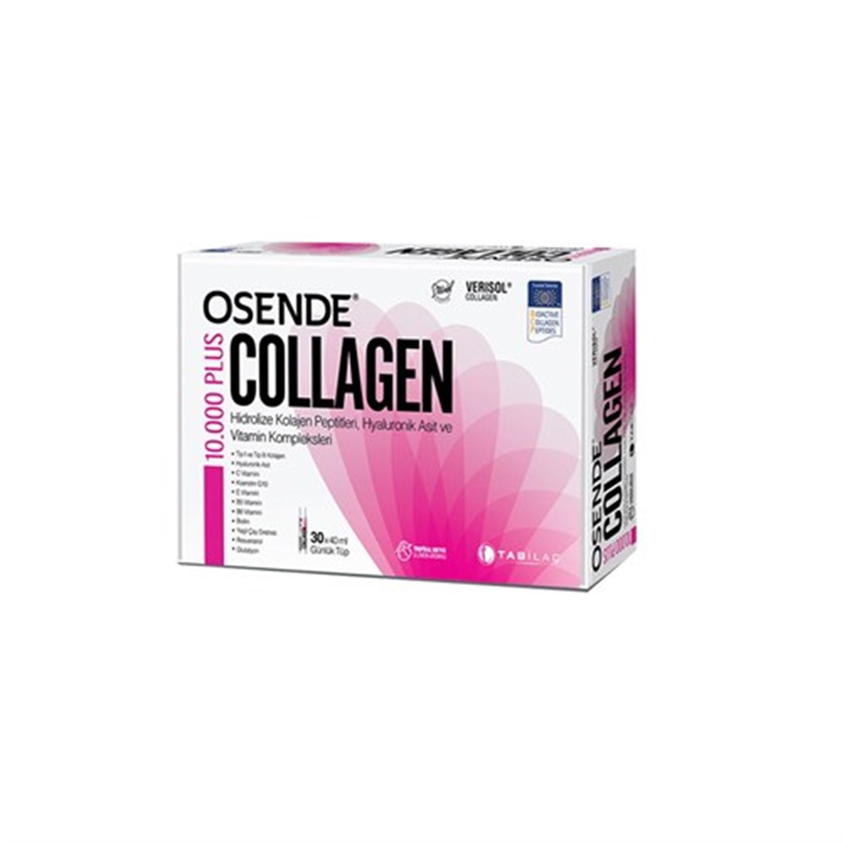 Osende 10000 Plus Beauty Collagen 30 Tüp 40 ML