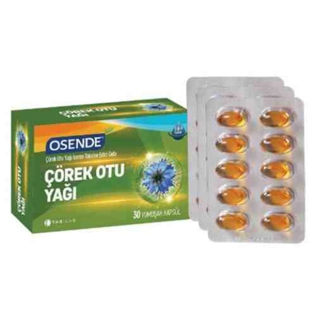 Osende Çörekotu Yağı 30 Yumuşak Kapsül