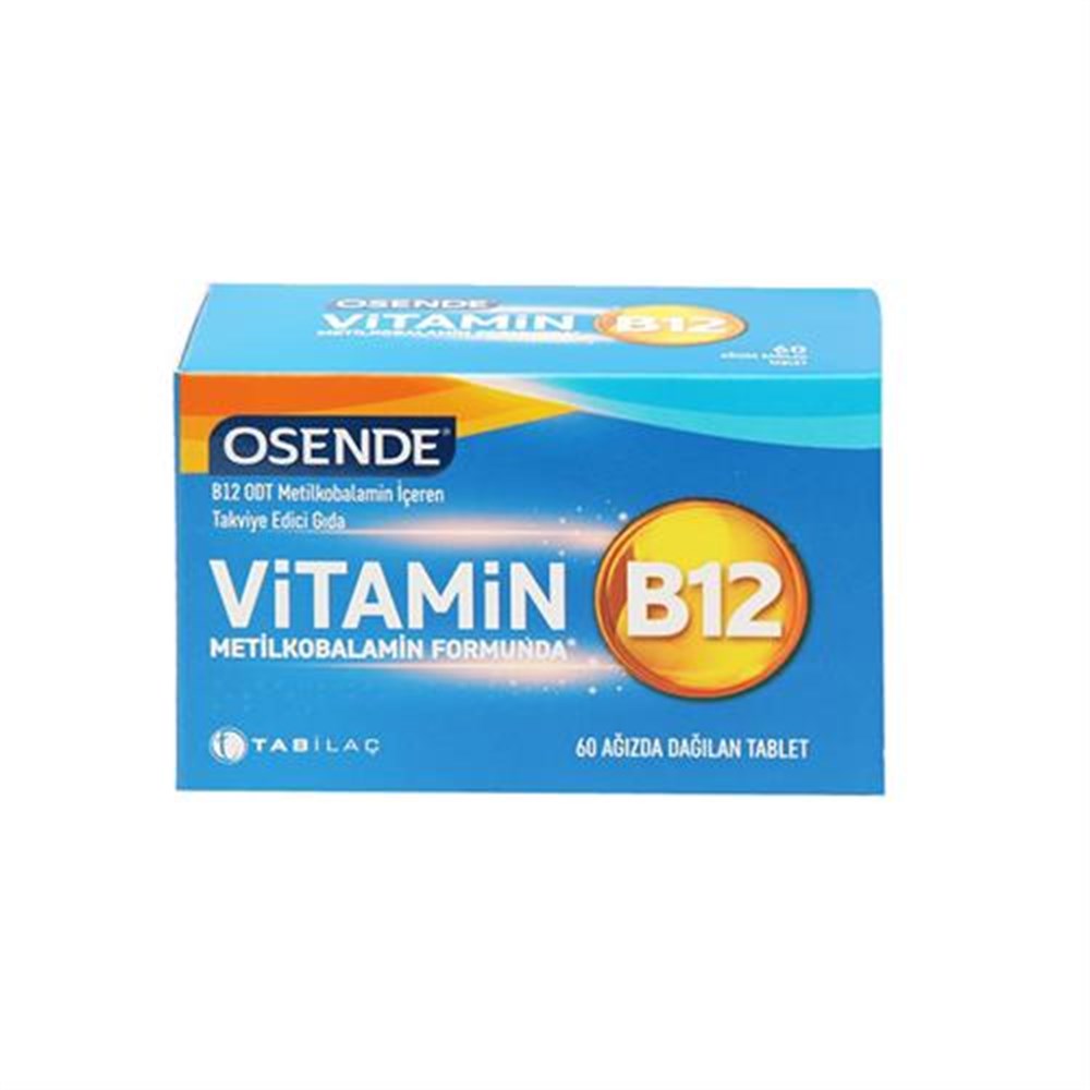 Osende Metilkobalamin B12 60 Tablet
