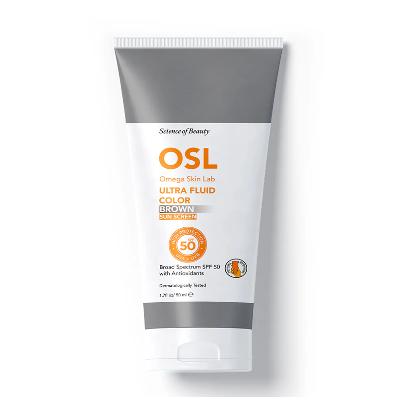 Osl Ultra Fluid Color Brown SPF50+ 50 ml-OSL