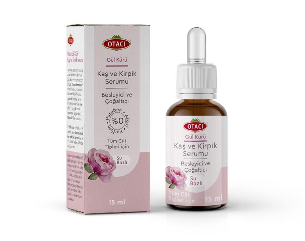 Otacı Otal Gül Kürü Kaş Kirpik Bakım Serumu 15 ml
