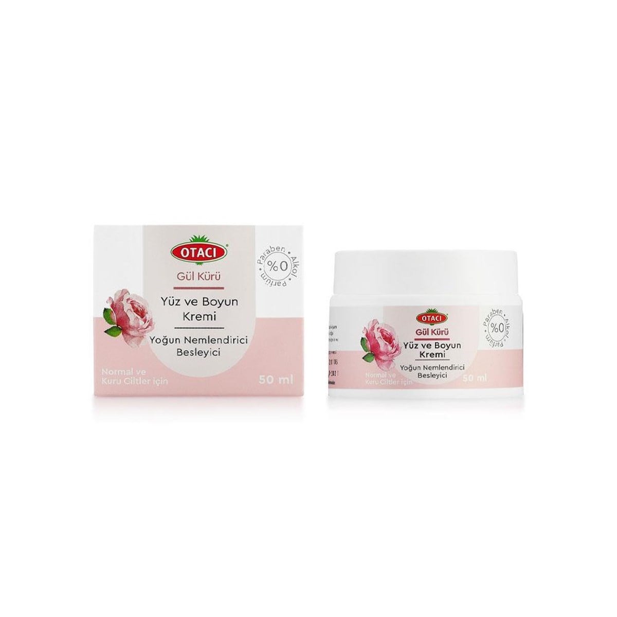 Otacı Otal Gül Kürü Yüz ve Boyun Kremi 50 ml