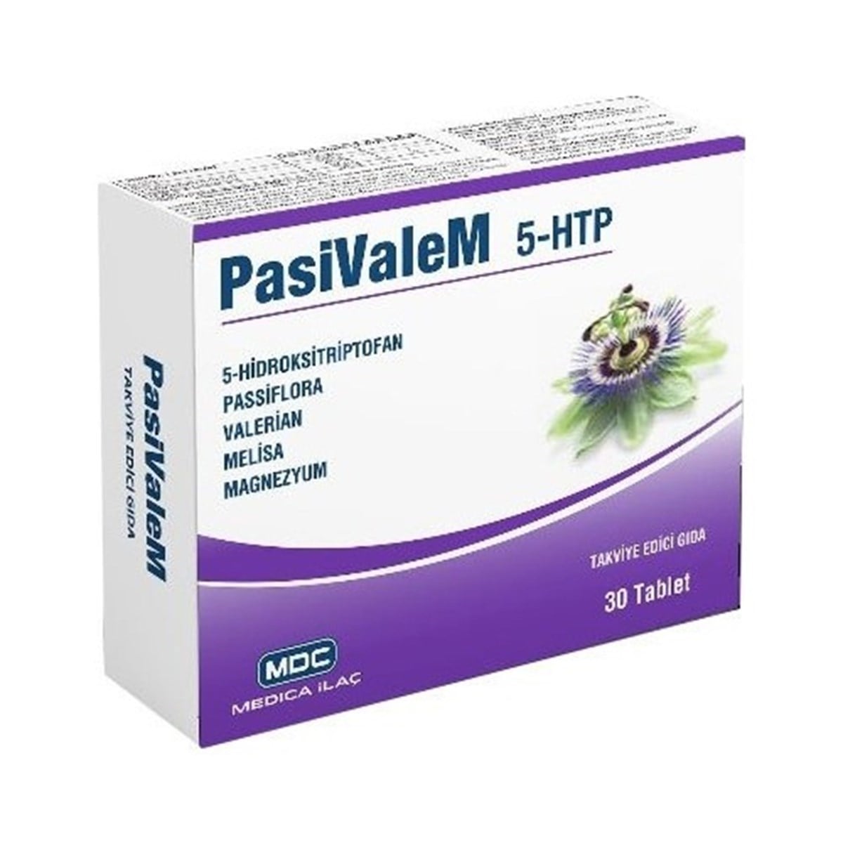 Pasivalem 5-Htp Takviye Edici Gıda 30 Tablet