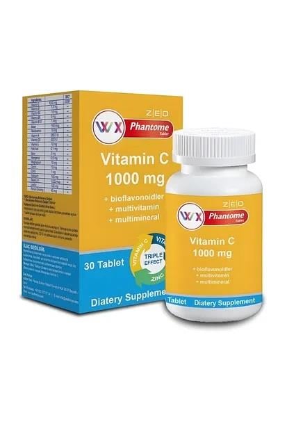 Phantome 1000 mg Vitamin C 30 Tablet-Phantome