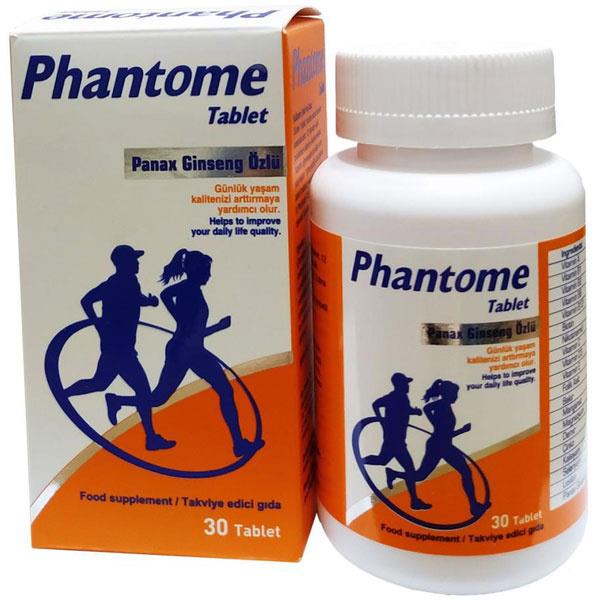 Phantome Panax Ginseng Multivitamin 30 Tablet-Phantome