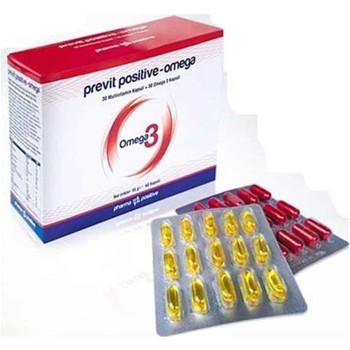 Pharma Positive Previt Positive Omega 3 60 Kapsül
