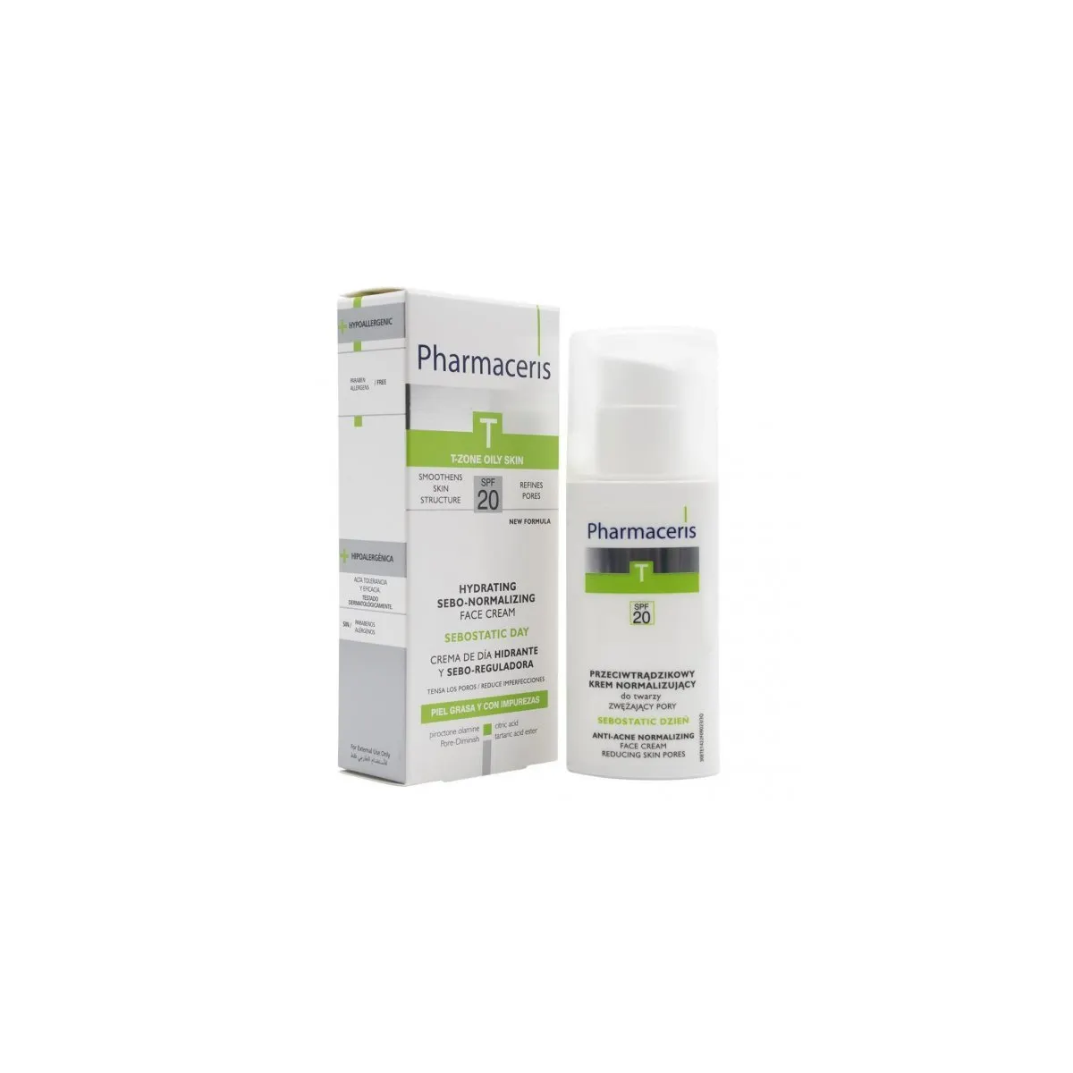 Pharmaceris T Sebostetic Day SPF20 50 ml-Pharmaceris