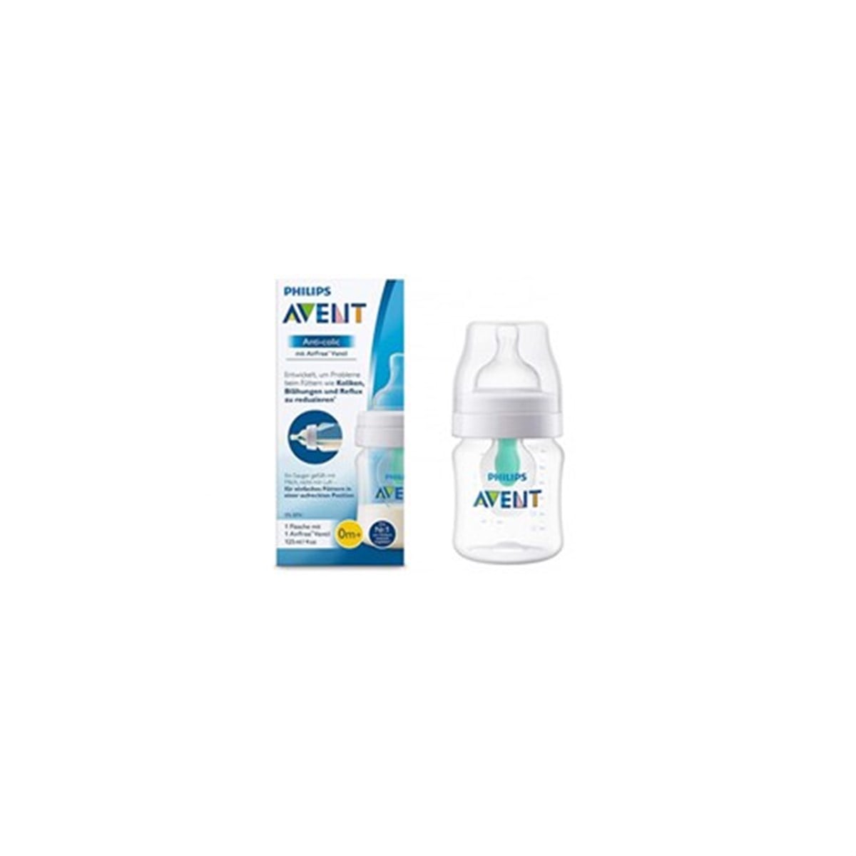 Philips Avent Anti-Colic Biberon (SCF810/14) 125 ml/4 oz