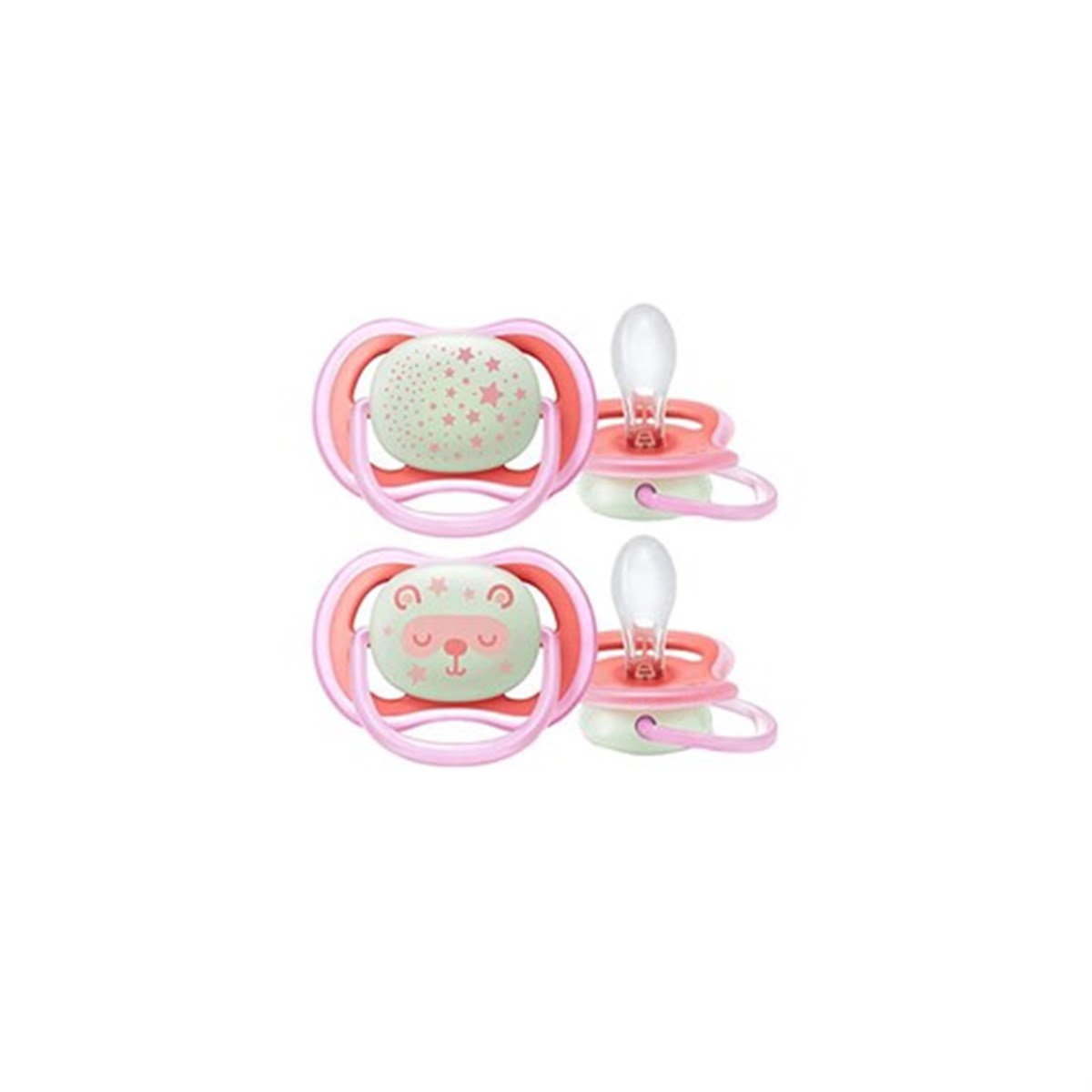 Philips Avent ultra air Gece Emziği SCF376/22 6-18 ay 2'li paket