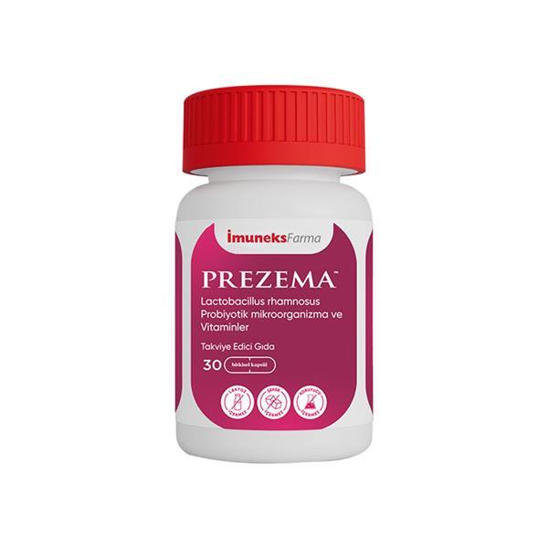 Prezema 30 Kapsül - Probiyotik ve Multivitamin-İmuneksfarma