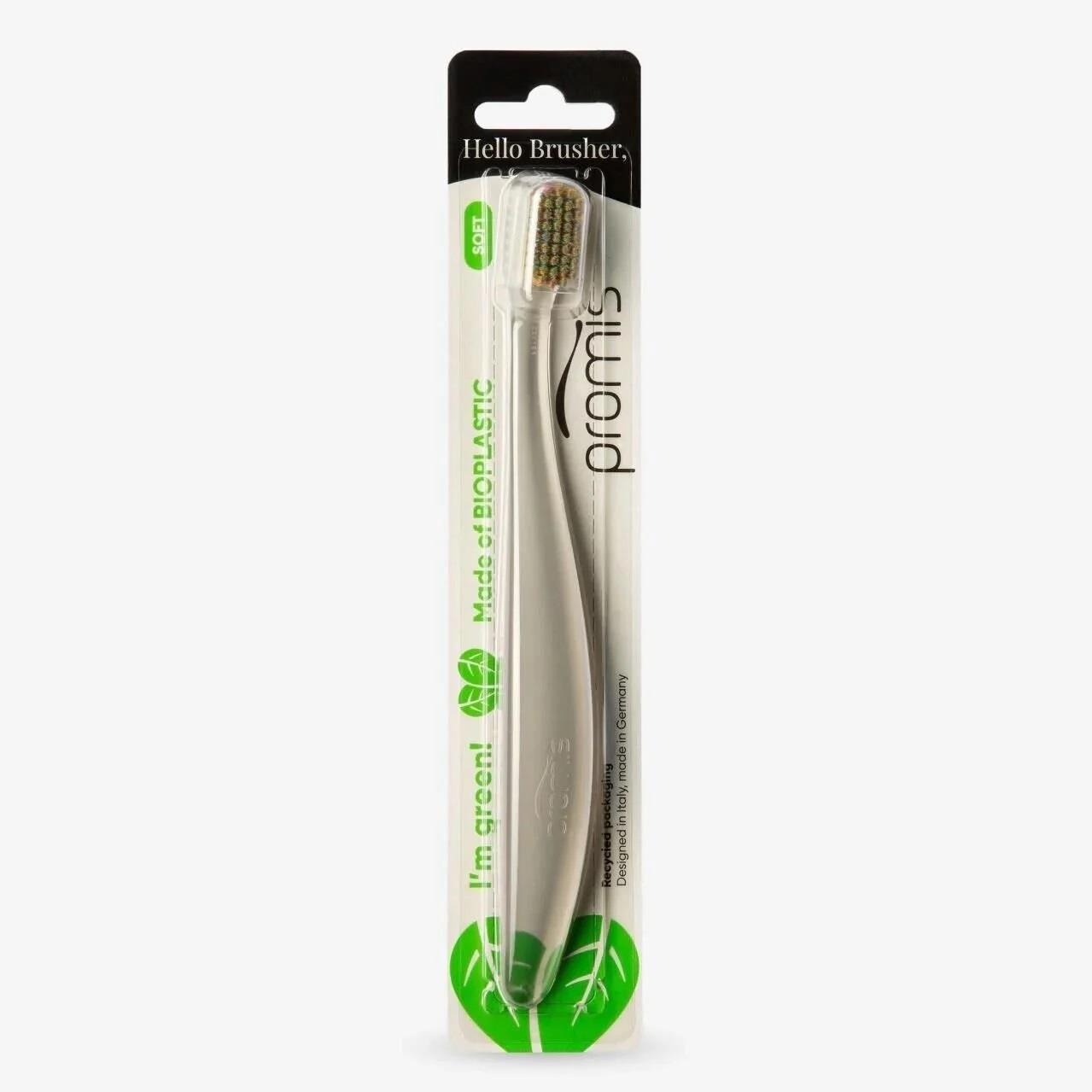 Promis Bioplastik Single Diş Fırçası 6750 - Gökkuşağı-Promis
