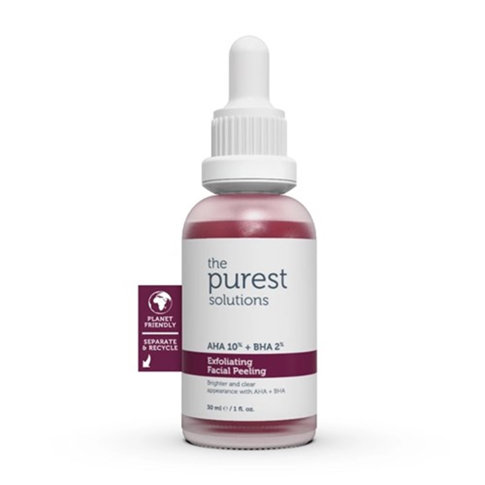Purest Canlandırıcı Cilt Tonu Eşitleyici Yüz Peeling Serum 30 ml/1 fl oz.