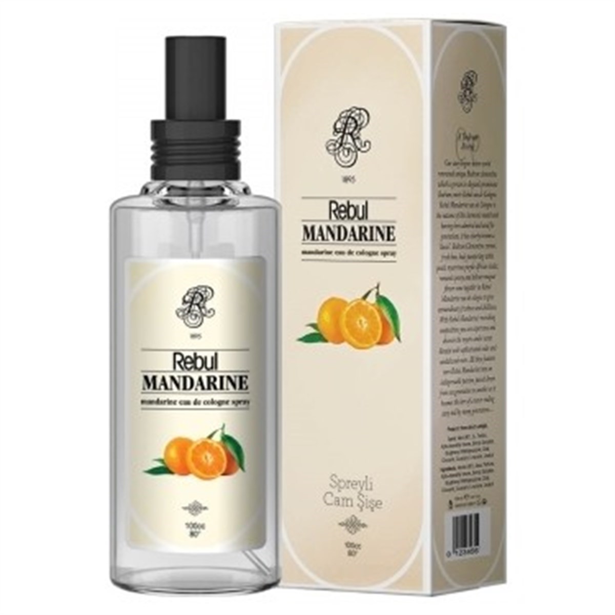 Rebul Mandarine Sprey Kolonya 100 Ml