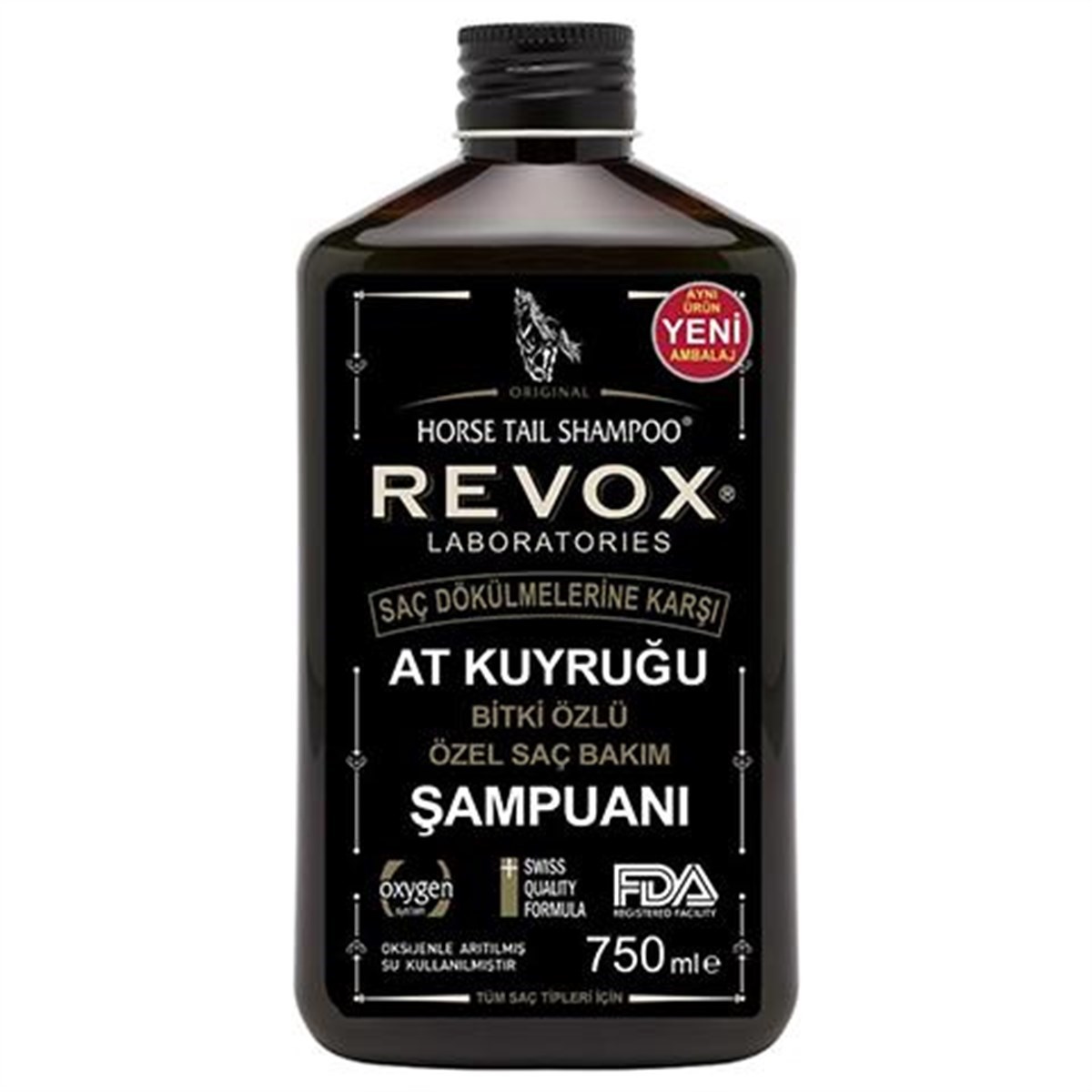 Revox At Kuyruğu Bitki Özlü Özel Saç Bakım Şampuanı 750 ml