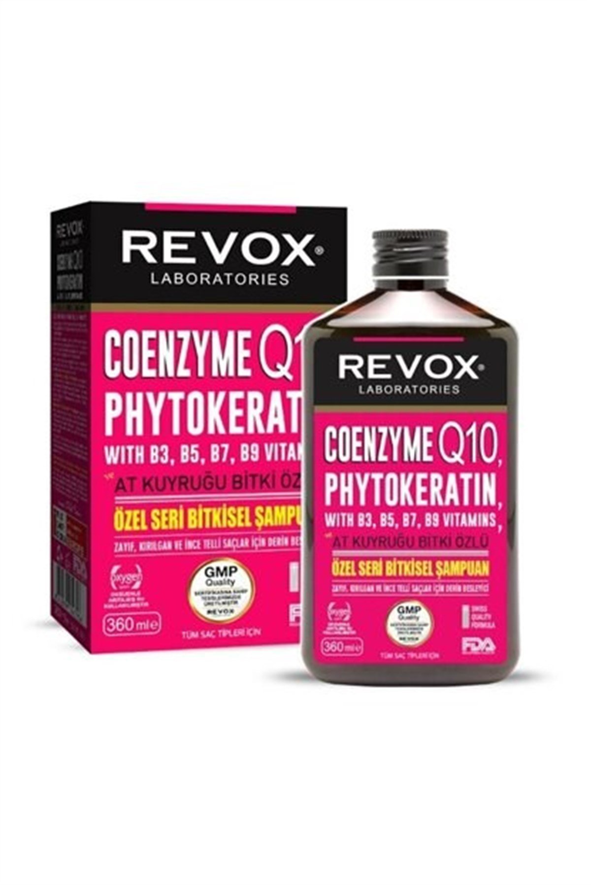 Revox Coenzyme Q10 Phytokeratin Şampuan 360 ml da