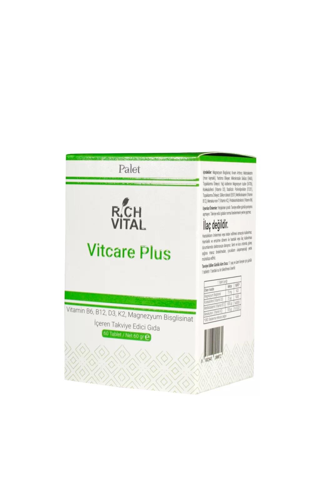 Rich Vital Vitcare Plus 30 Tablet-Rich Vital