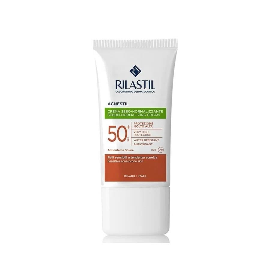 Rilastil Akneli Ciltler İçin Güneş Kremi SPF50 40 ml-Rilastil