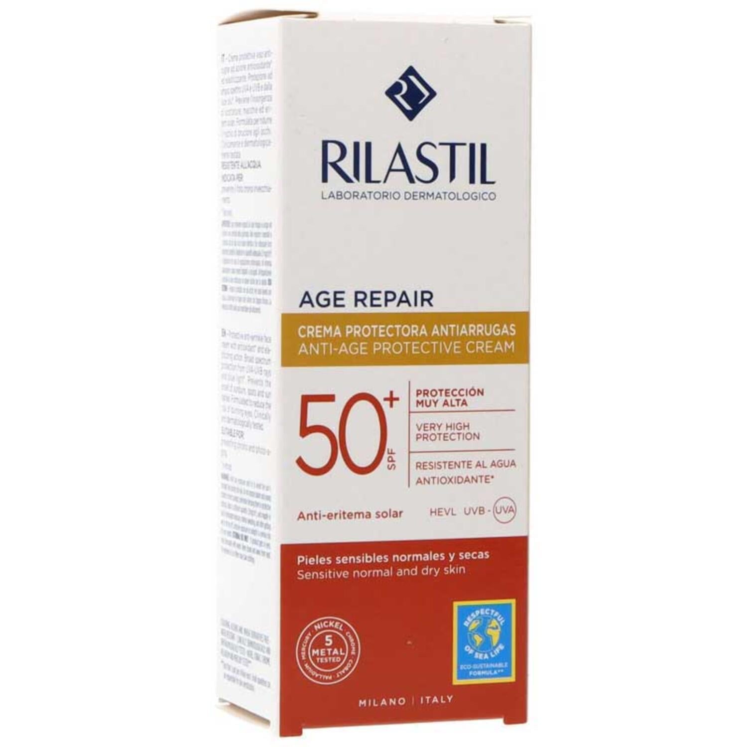 Rilastil Anti Age Repair Güneş Koruyucu Krem SPF50+ 50 ml-Rilastil