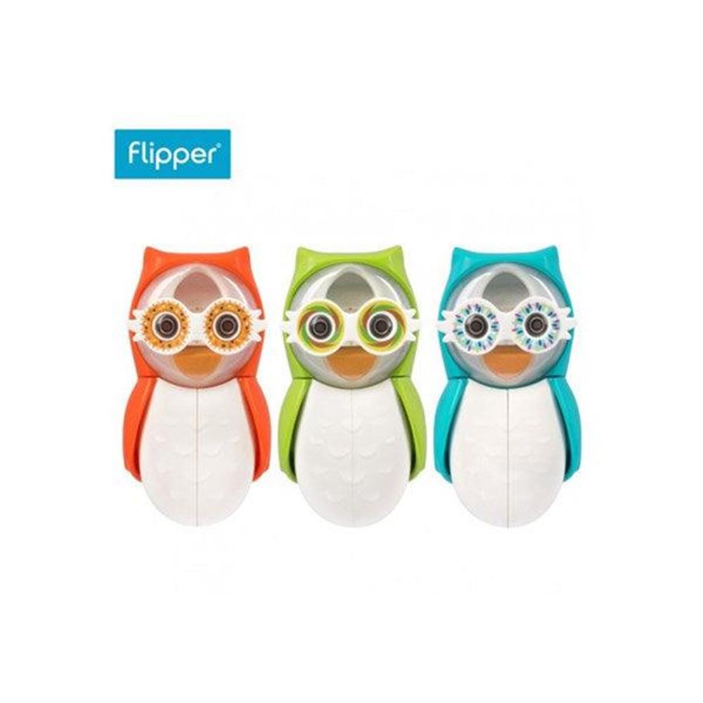 Rocs Flipper Baykuş Zamanlayıcılı ( 1 Dakika ) Hijyenik Diş Fırçası Kabı-Rocs