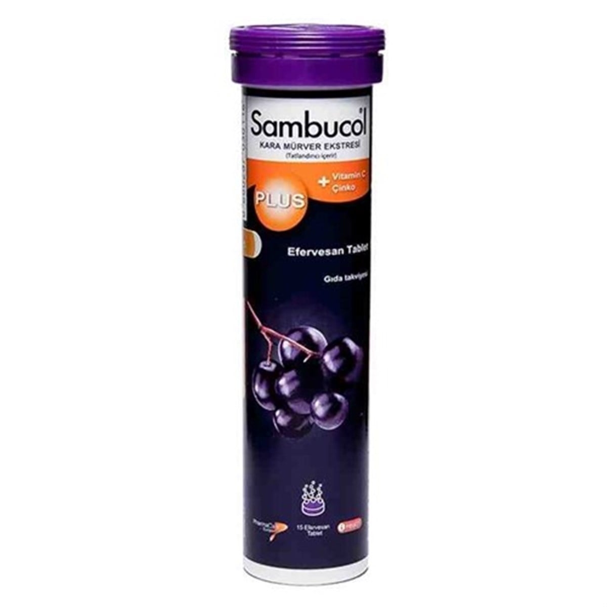 Sambucol Plus 15 Efervesan Tb (Kara Mürver Ekstresi)