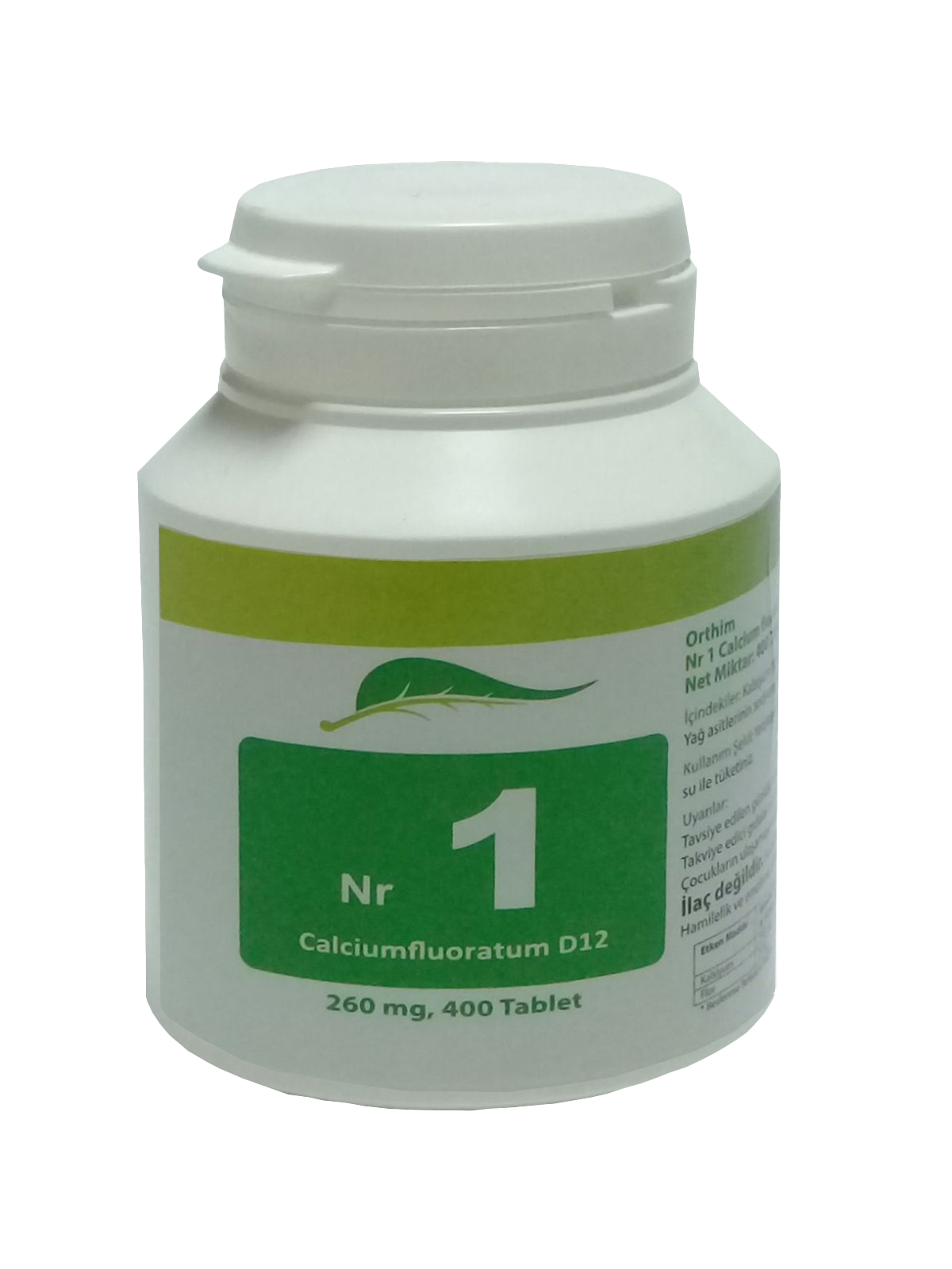 Sasfarma Schüssler Tuzları No: 1 - Calcium Fluoratum-Sasfarma