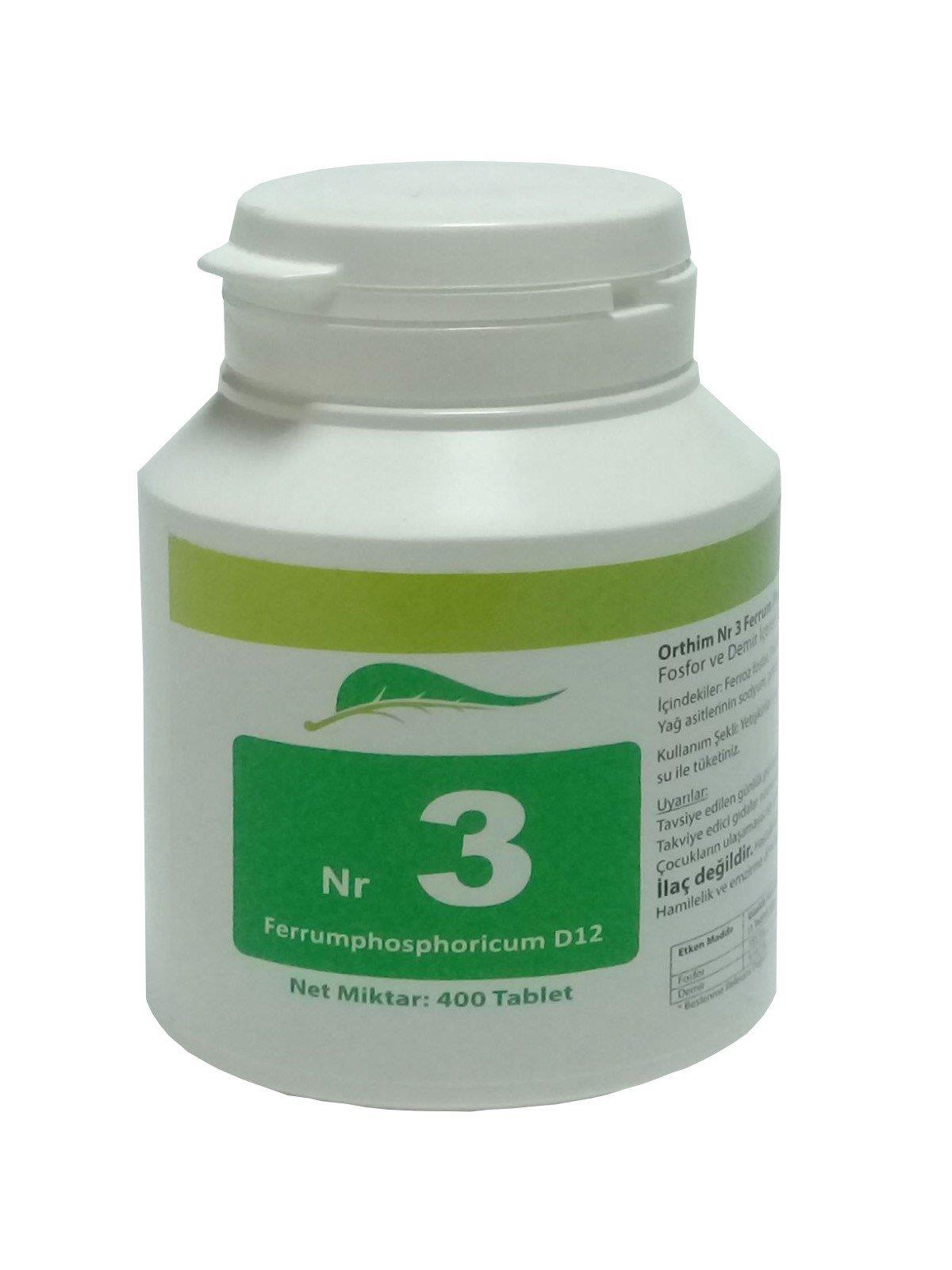 Sasfarma Schüssler Tuzları No: 3 - Ferrum Phosphoricum-Sasfarma