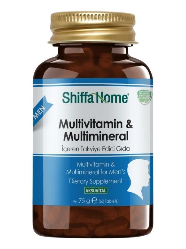 Shiffa Home Multivitamin Erkek 60 Tablet