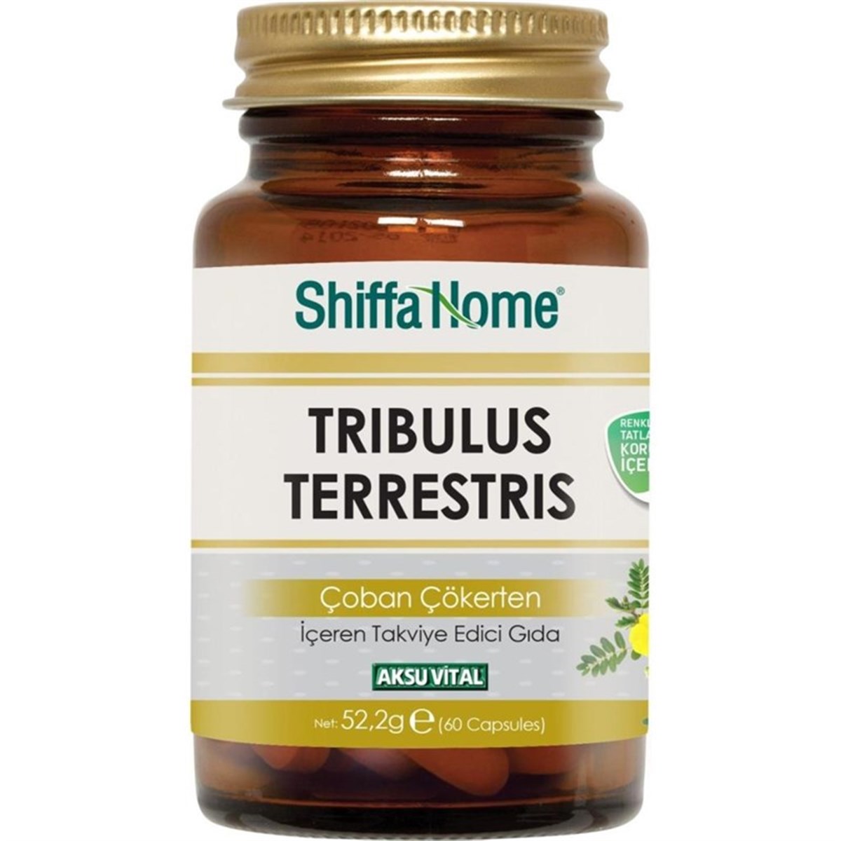 Shiffa Home Tribulus Terrestris Çoban Çökerten 60 Kapsül