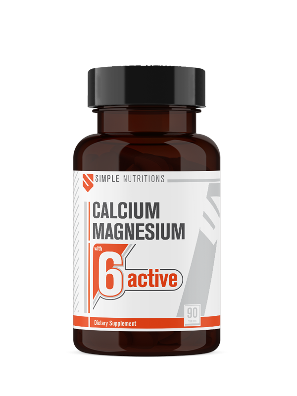 Simple Nutritions Calcium Magnesium With 6-Active 90 Tablet-Simple Nutritions